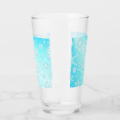 Verre Motif Crystal Snowflakes (Gauche)