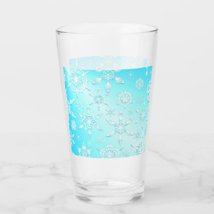 Verre Motif Crystal Snowflakes