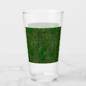 Verre Motif d'art numérique Champ de Trèfles St Patrick (Dos)