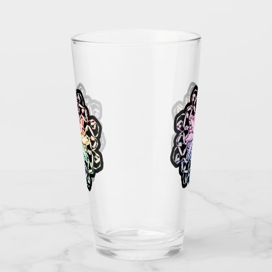 Verre Motif de ballet (Droite)