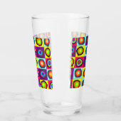 Verre motif de cercles (Gauche)