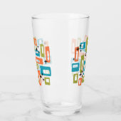 Verre Motif de démarrage géométrique moderne du milieu d (Gauche)