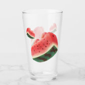 Verre Motif de pastèque (Devant)