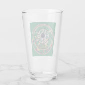 Verre Motif de pont (Dos)