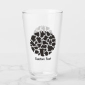 Verre Motif de vache (Dos)