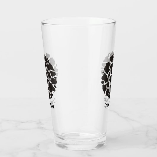 Verre Motif de vache (Droite)