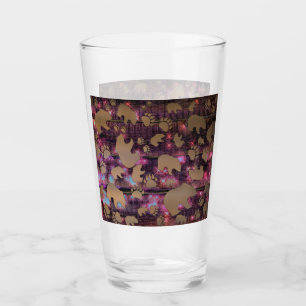 Verre Motif d'ours