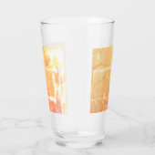 Verre motif en brique abstraite et en pierre (Droite)