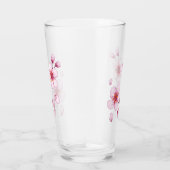Verre Motif en fleurs de cerisier rose (Droite)