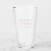 Verre Motif Flèche (Dos)