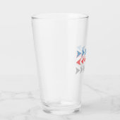 Verre Motif Flèche (Droite)