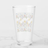 Verre Motif Fleurs (Dos)