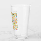 Verre Motif floral de l'aquarelle de printemps (Gauche)