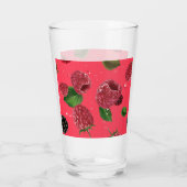 Verre Motif framboise (Dos)