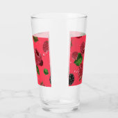 Verre Motif framboise (Gauche)