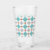 Verre Motif géométrique moderne rétro du milieu du siècl (Devant)