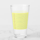 Verre Motif juridique (Dos)