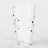 Verre Motif Ladybug mignon avec nom (Gauche)