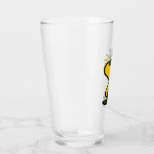 Verre Motif Lunettes de soleil Cool Woodstock (Droite)