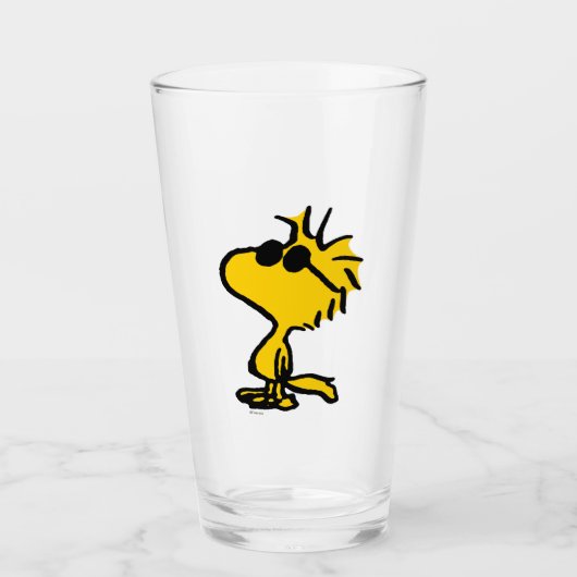 Verre Motif Lunettes de soleil Cool Woodstock (Devant)