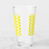 Verre Motif personnalisé point carré (Gauche)