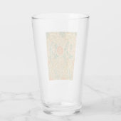 Verre Motif rose et Rose (par William Morris) (Dos)