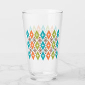 Verre Motif Starburst moderne du milieu du siècle (Dos)
