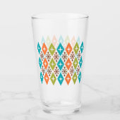 Verre Motif Starburst moderne du milieu du siècle (Devant)