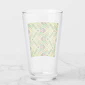 Verre Motif vert et marron (Dos)
