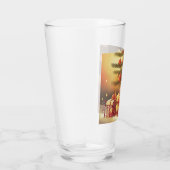 Verre Motiv, mit Geschenken unterm Weihnachtsbaum 37016 (Droite)