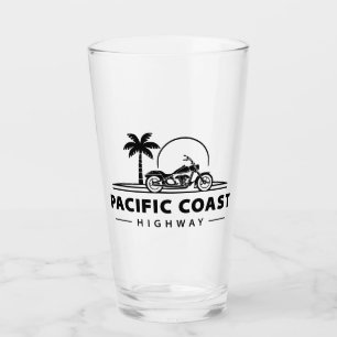 Verre Moto de la route côtière du Pacifique