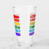 Verre Mots À Vivre Par 2 (Gauche)