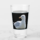 Verre Mouette personnalisable couchéeFaune côtière (Dos)