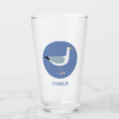 Verre Mouette personnalisée (Devant)