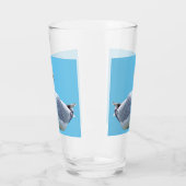 Verre Mouette Posée (Gauche)