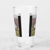 Verre Mouette sur la clôture (Gauche)