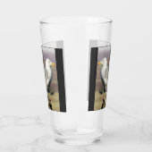 Verre Mouette sur la clôture (Droite)