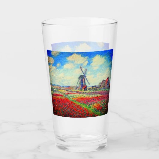 Verre Moulin à vin Monet Tulips (Devant)