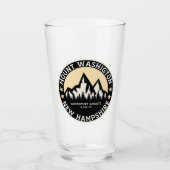 Verre Mount Washington Forest Landscape (Devant)