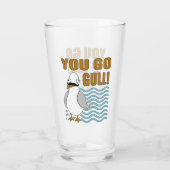 Verre Moustache Seagull You Go Gull (Dos)