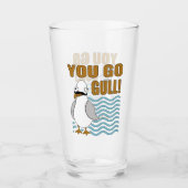Verre Moustache Seagull You Go Gull (Devant)