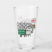 Verre Mouton antisocial (Dos)