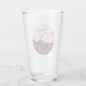Verre Mt. Fuji (rose) (Dos)