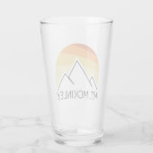 Verre Mt. McKinley Alaska Retro (Dos)