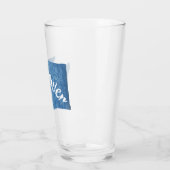 Verre Mt. Rainier Washington Grain de Bois (Gauche)