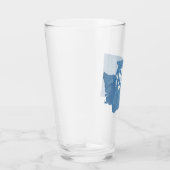 Verre Mt. Rainier Washington Grain de Bois (Droite)
