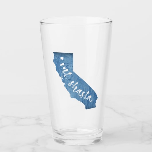 Verre Mt. Shasta California Wood Grain (Devant)