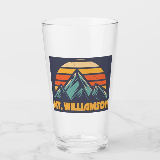 Verre Mt. Williamson California Retro Turquoise (Devant)