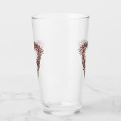 Verre Mug de courge de coeur de canneberge (Gauche)