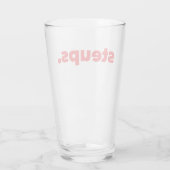 Verre Mug Steups - Rouge (Dos)